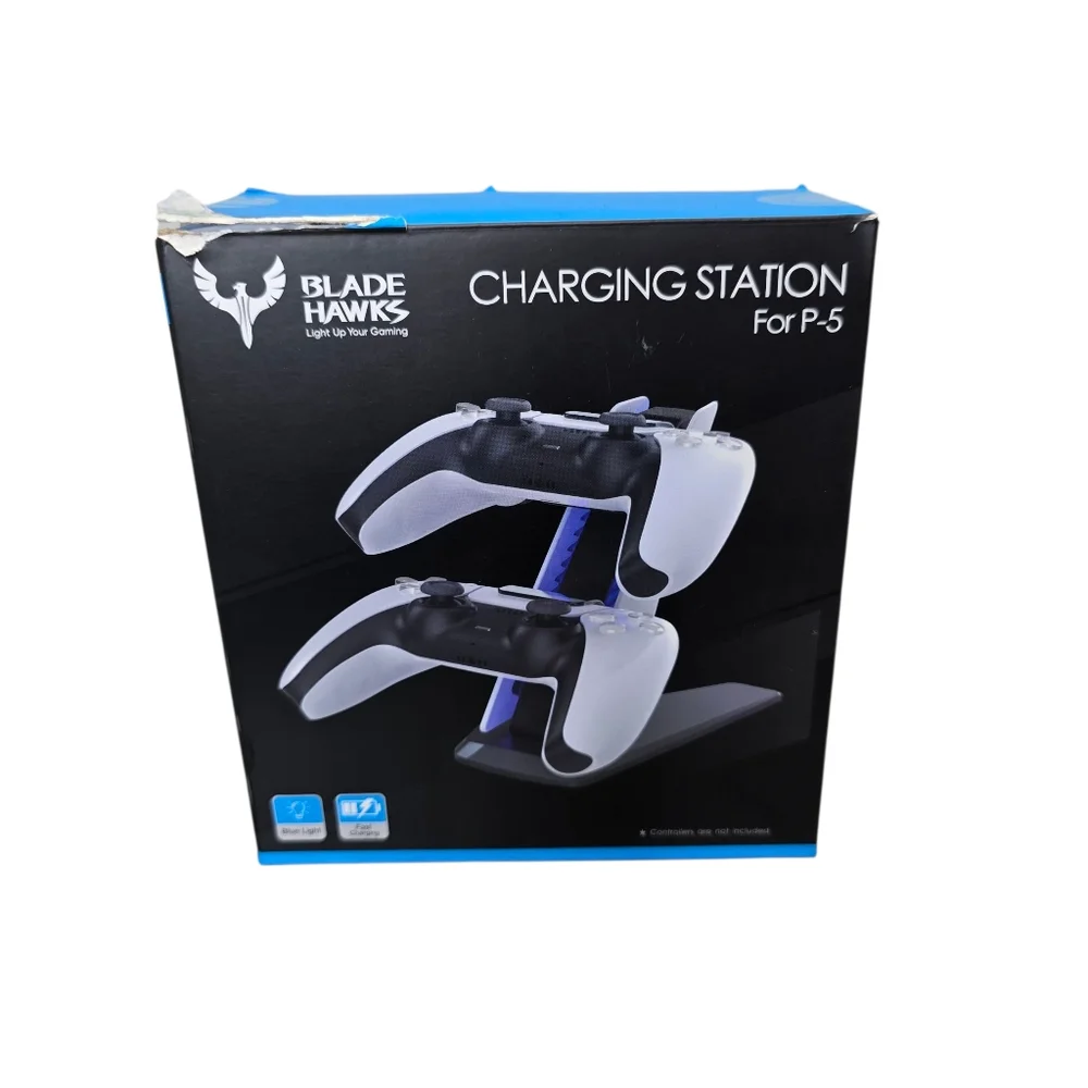 NIB Blade Hawks Dual Charging Station for PS5 Controllers